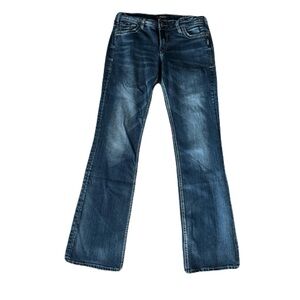 Silver Jeans Women's Boot Cut in Deep Blue